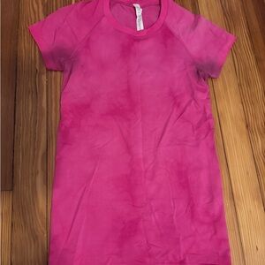Lululemon Pink Tie-Dye Swiftly Tech